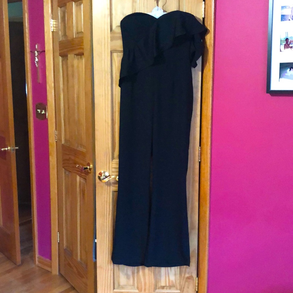 Black jump suit